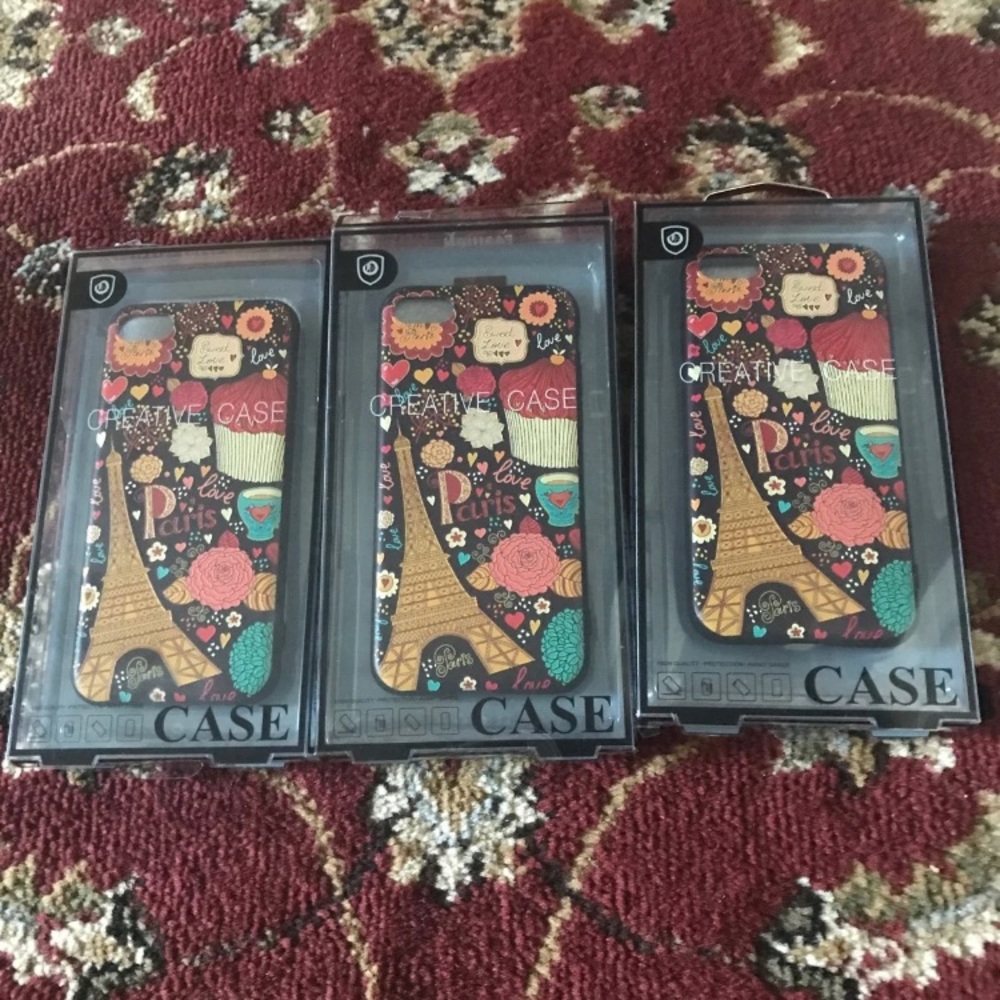 3 Paris iPhone 7 Case Bundle